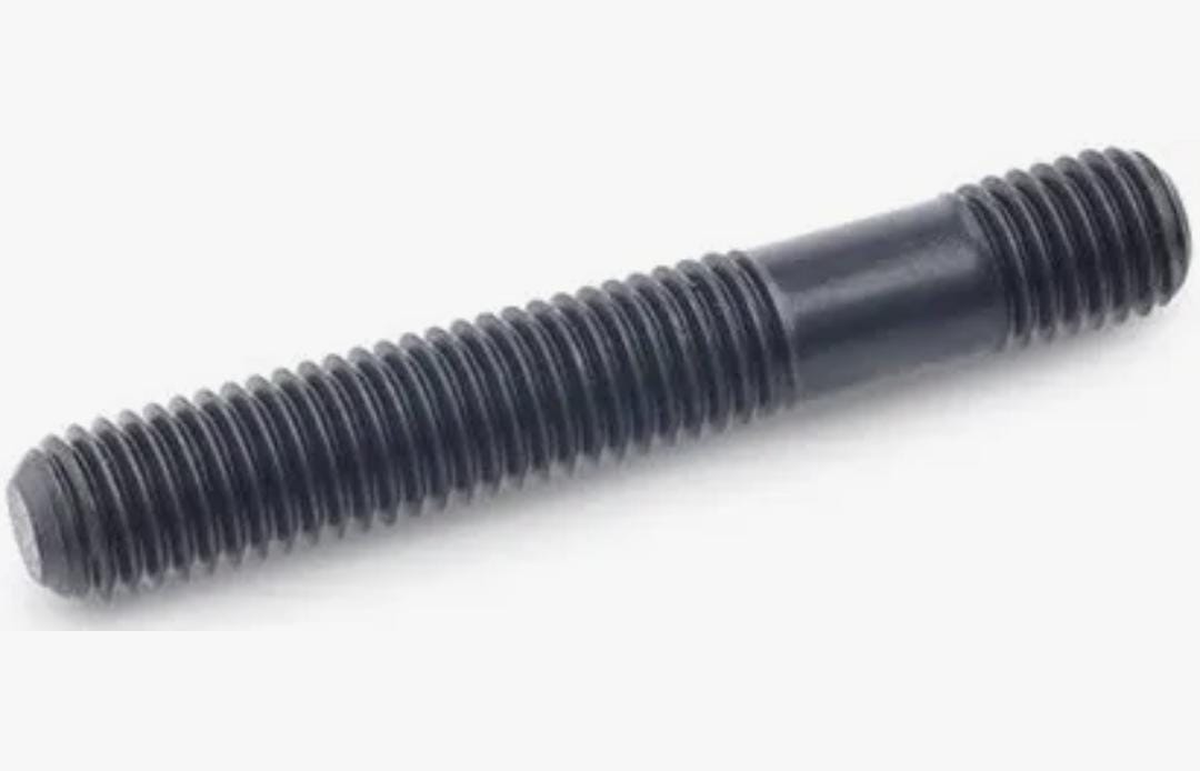 Black oxide double ended clamping stud
