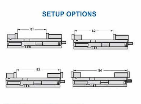 Vise setup options technical diagram