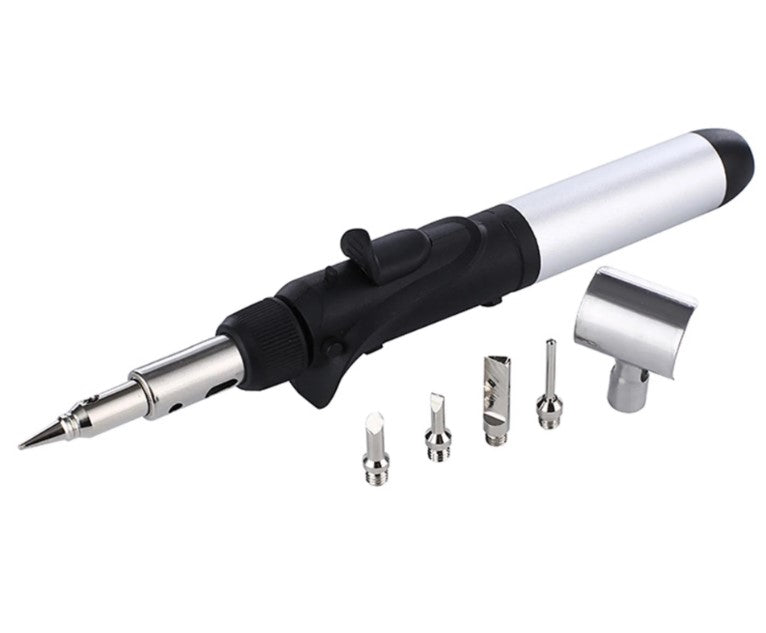 Buyohlic Multi-Function Cordless Soldering Iron kit – Adjustable Flame, Self-Igniting Design with Storage Box