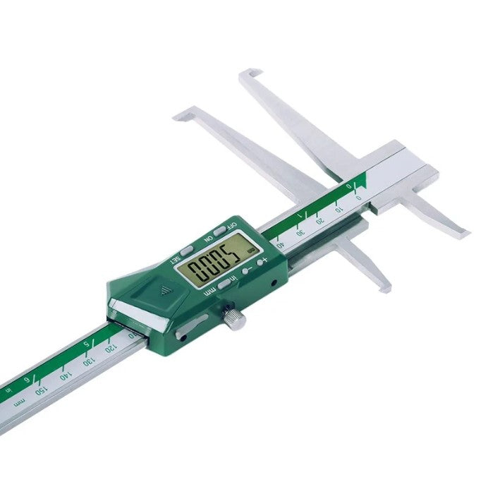 Insize digital groove caliper measuring