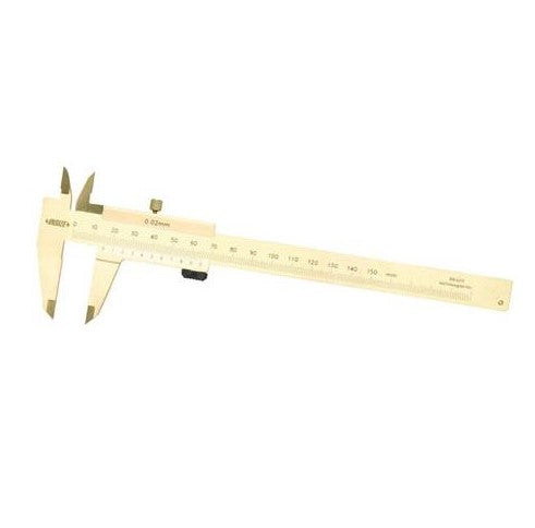 Insize brass vernier caliper tool