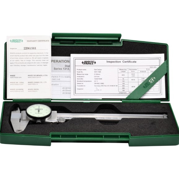 INSIZE DIAL CALIPERS -1312