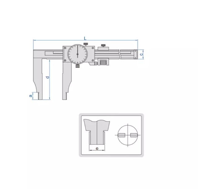 INSIZE DIAL CALIPERS -1316
