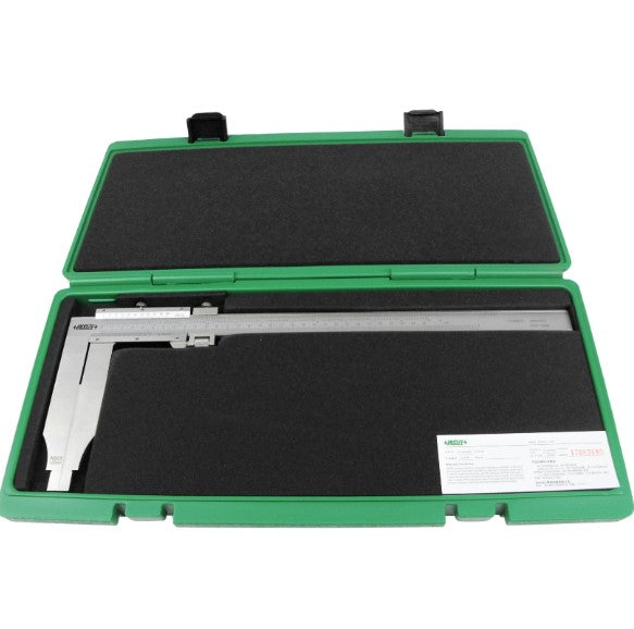 Vernier caliper inside green case