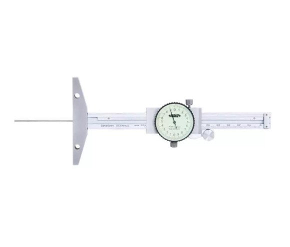 Dial depth gauge measuring tool
