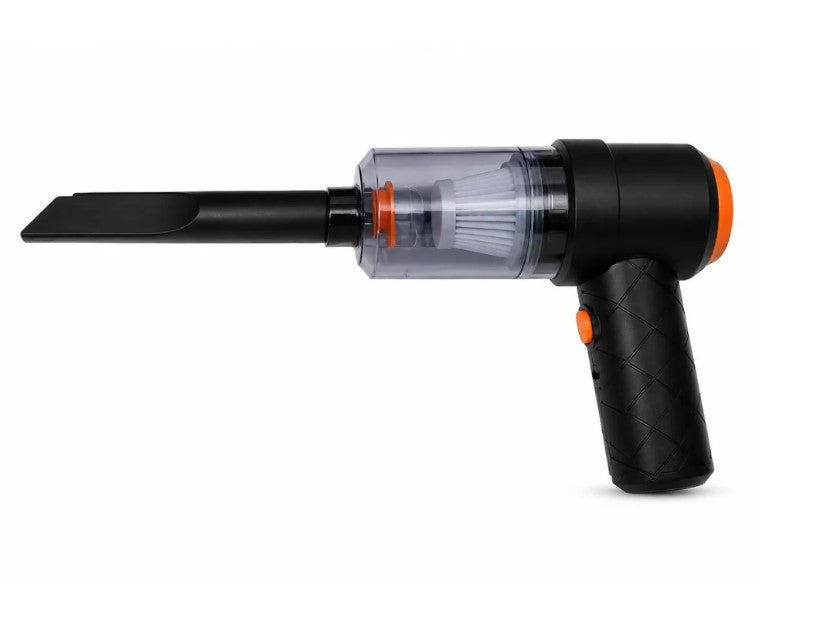 Handheld vacuum with nozzle
