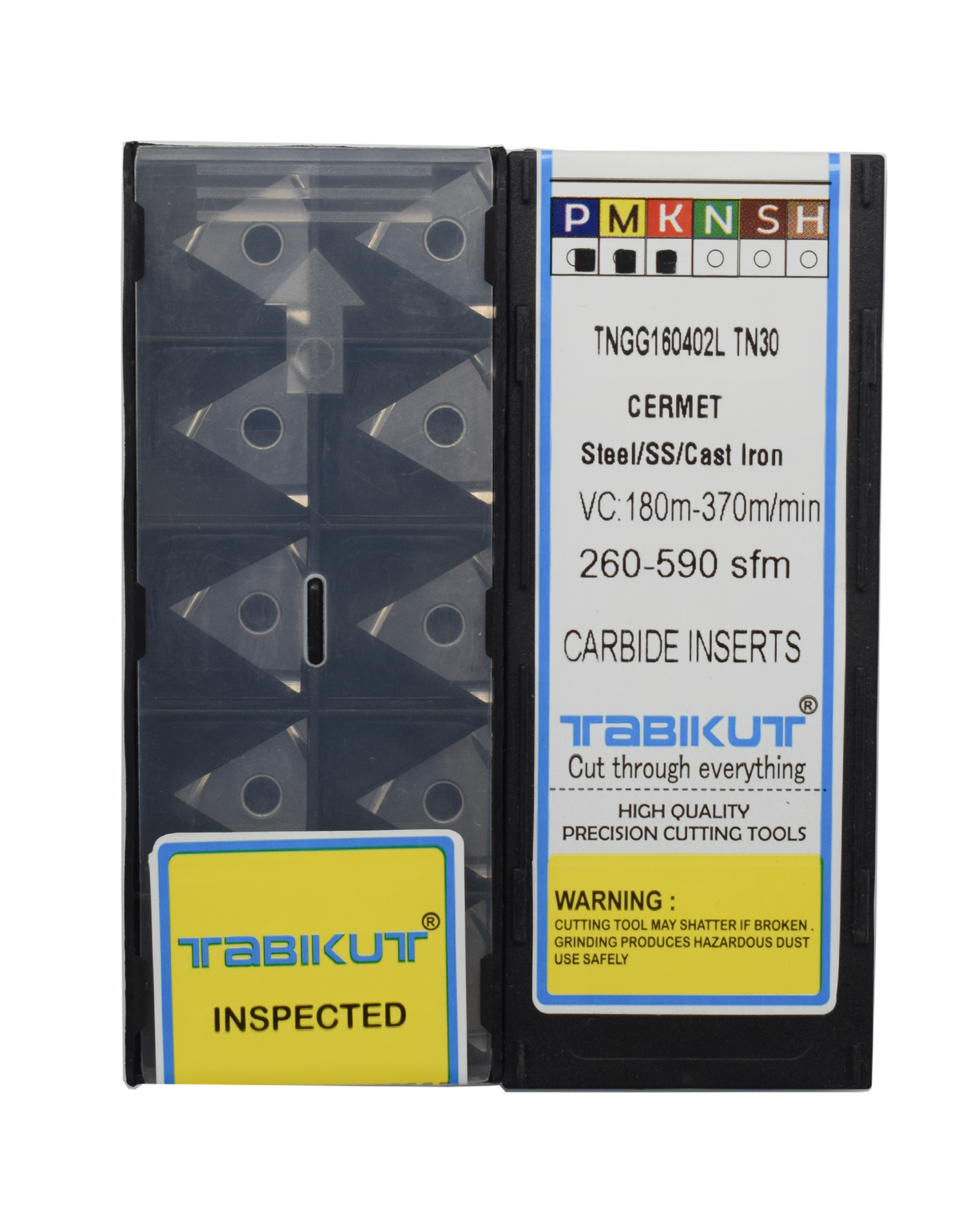 Cermet finishing insert