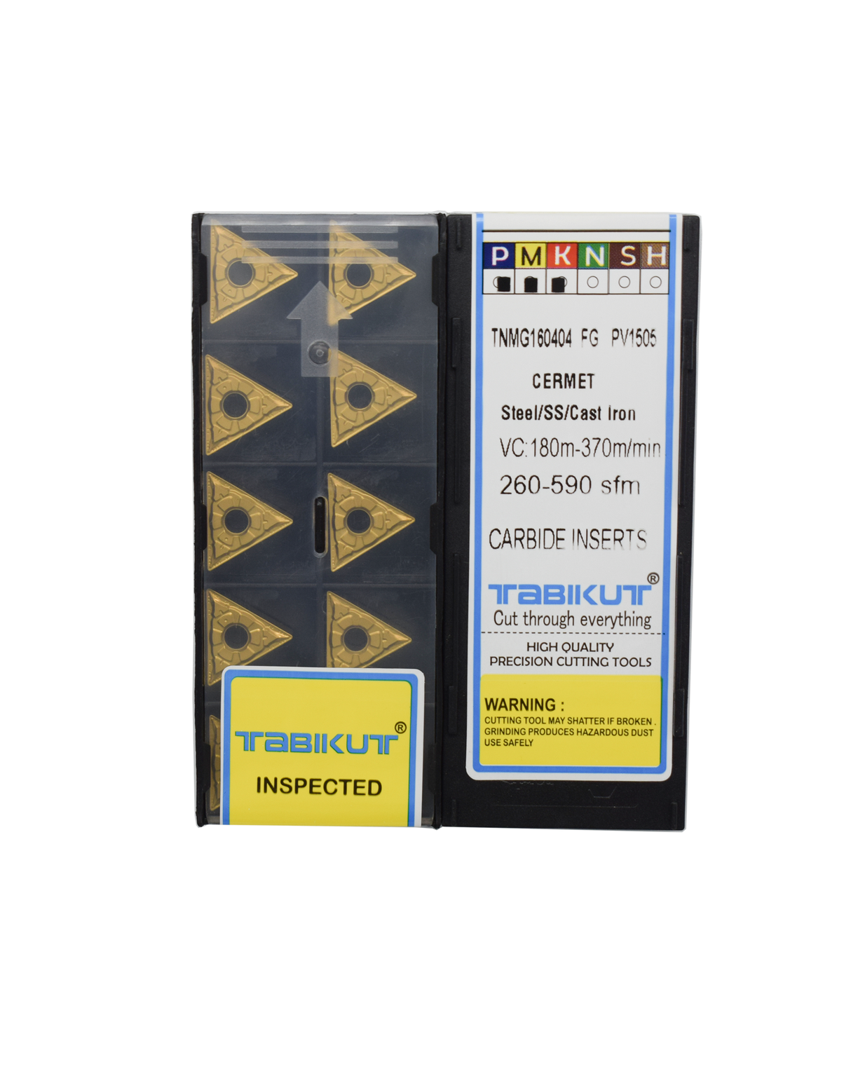 Cermet finishing insert