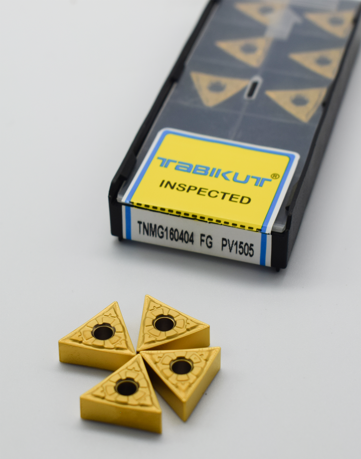 TNMG160404/8 cermet insert for finishing pack of 10