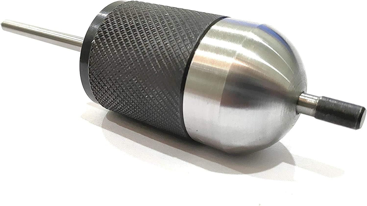 Large universal transfer punch with knurled body