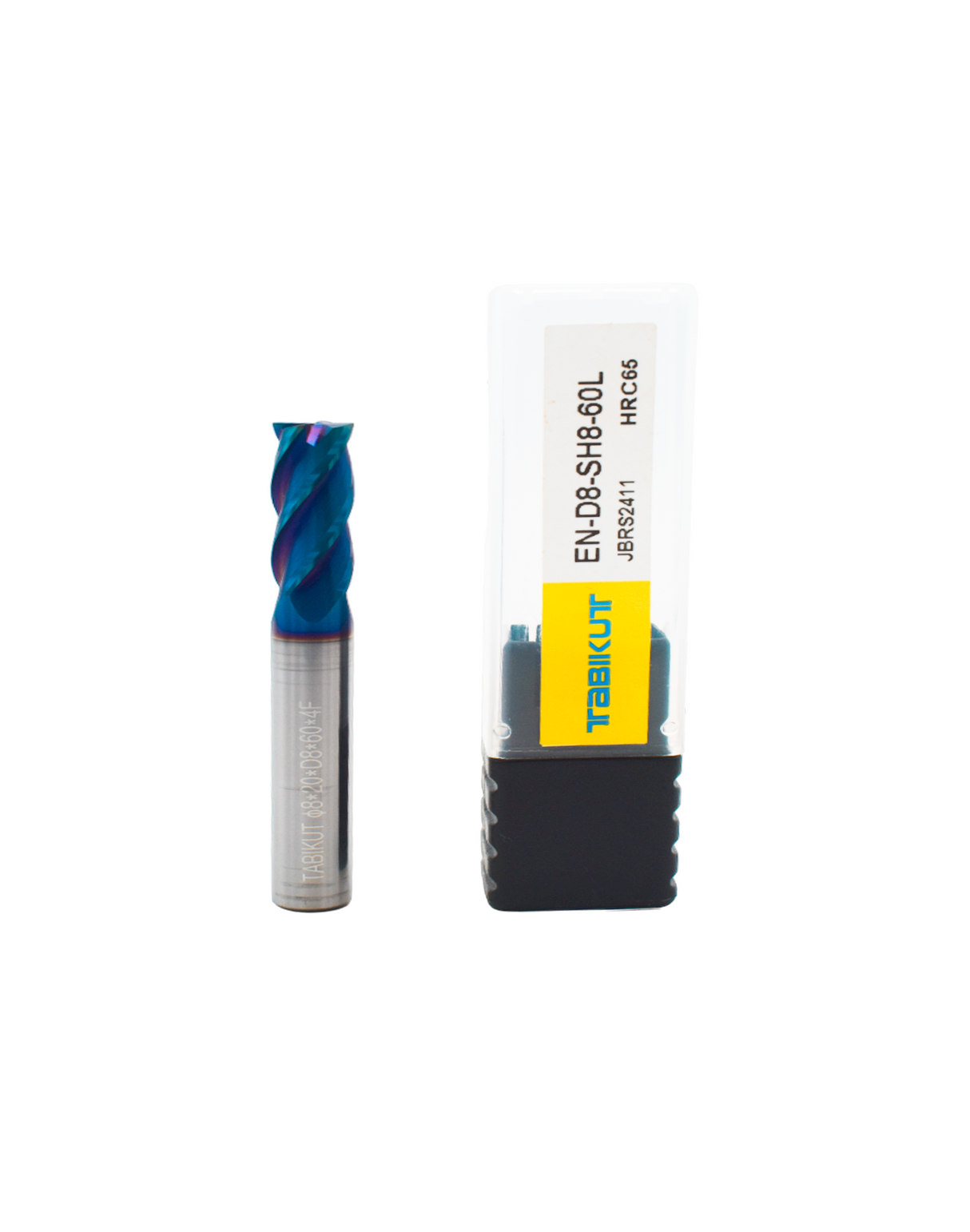 8 mm 4 flute carbide endmill long shank India