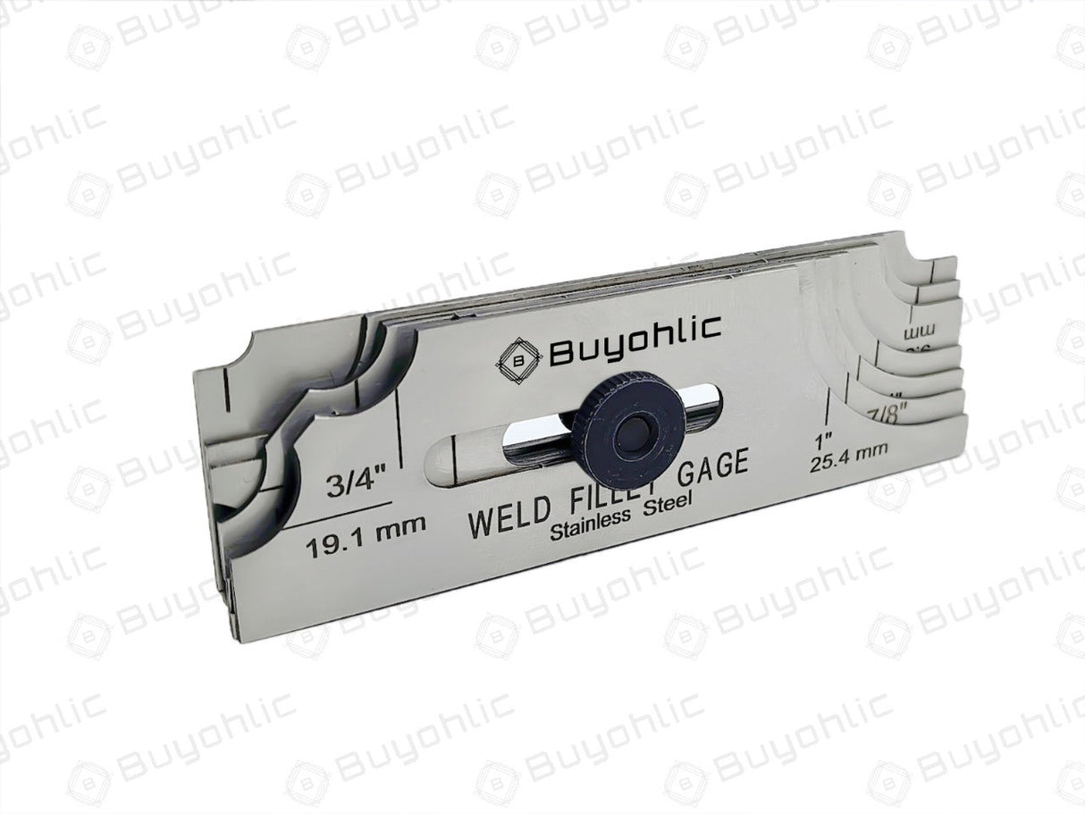 Buyohlic weld fillet gauge