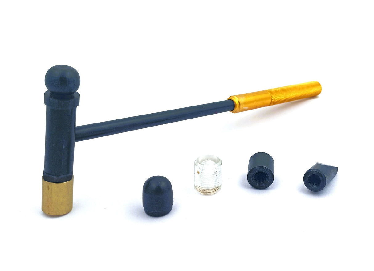 Hobby Hammer With Steel Head & a Steel Handle With Knurled Body Aluminum Grip