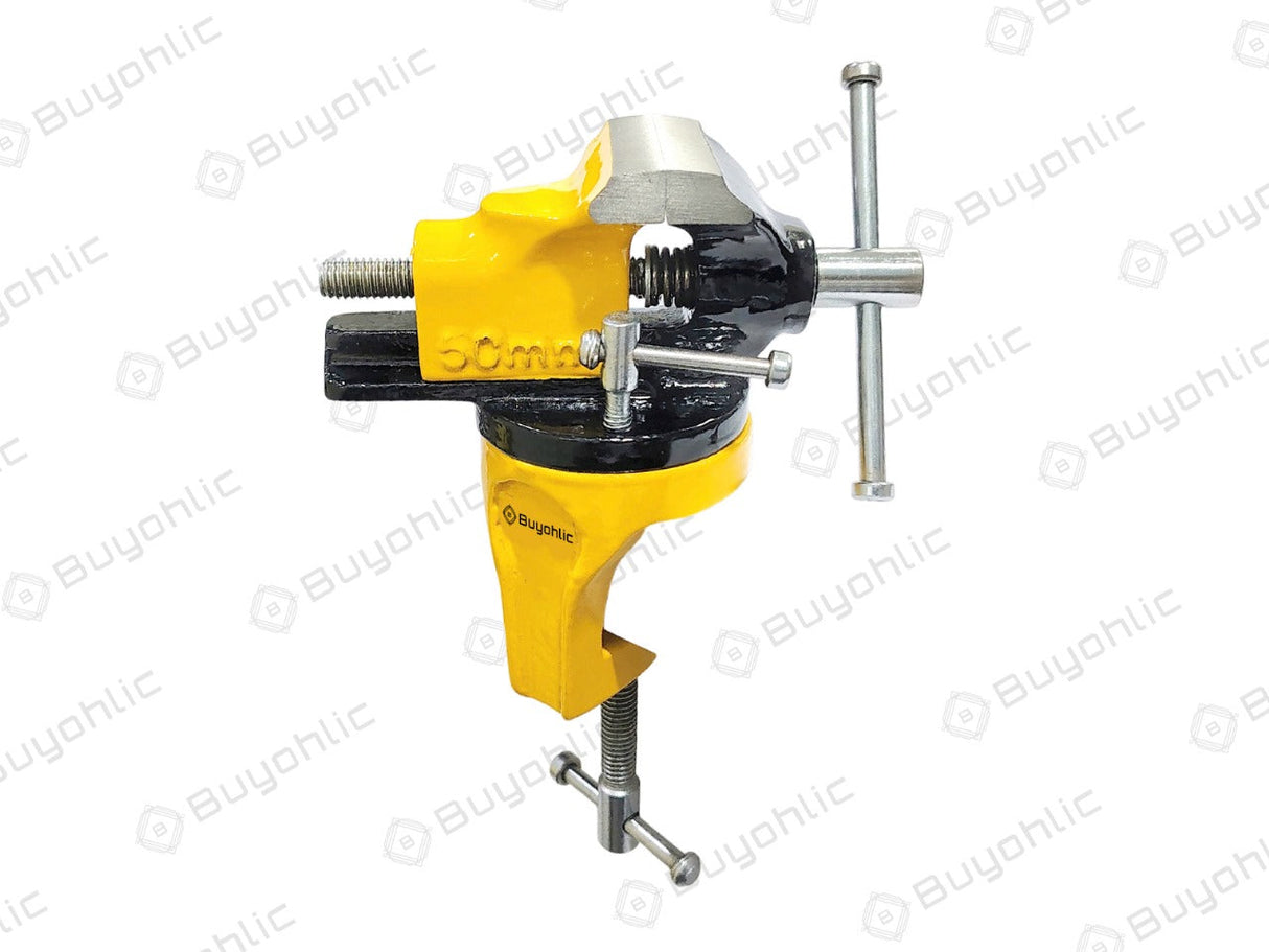 Professional Baby Portable Bench Clamping Vice Vise 360° Swivel Base Revolving Base