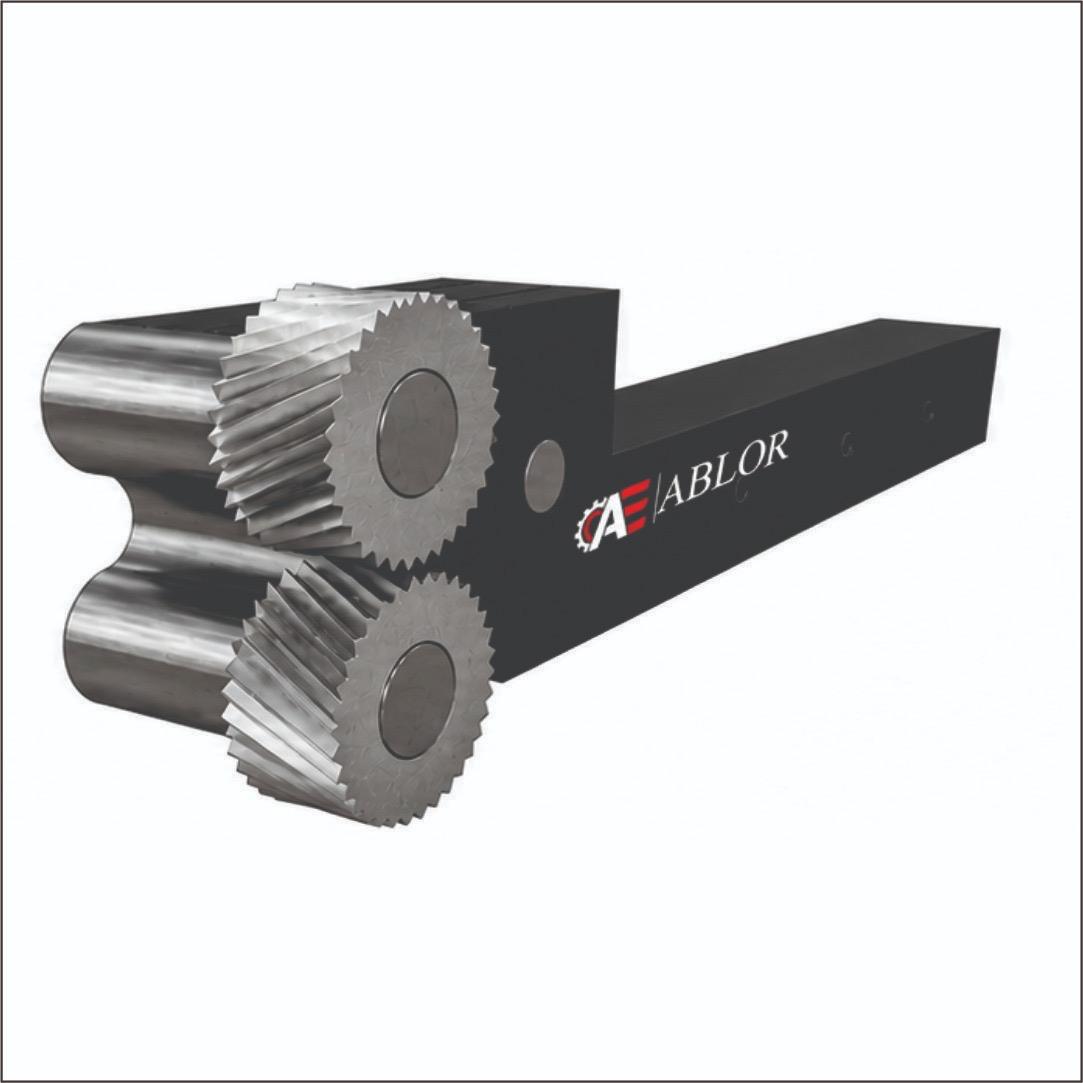 Ablor Dual Wheel Knurling Tool Holder