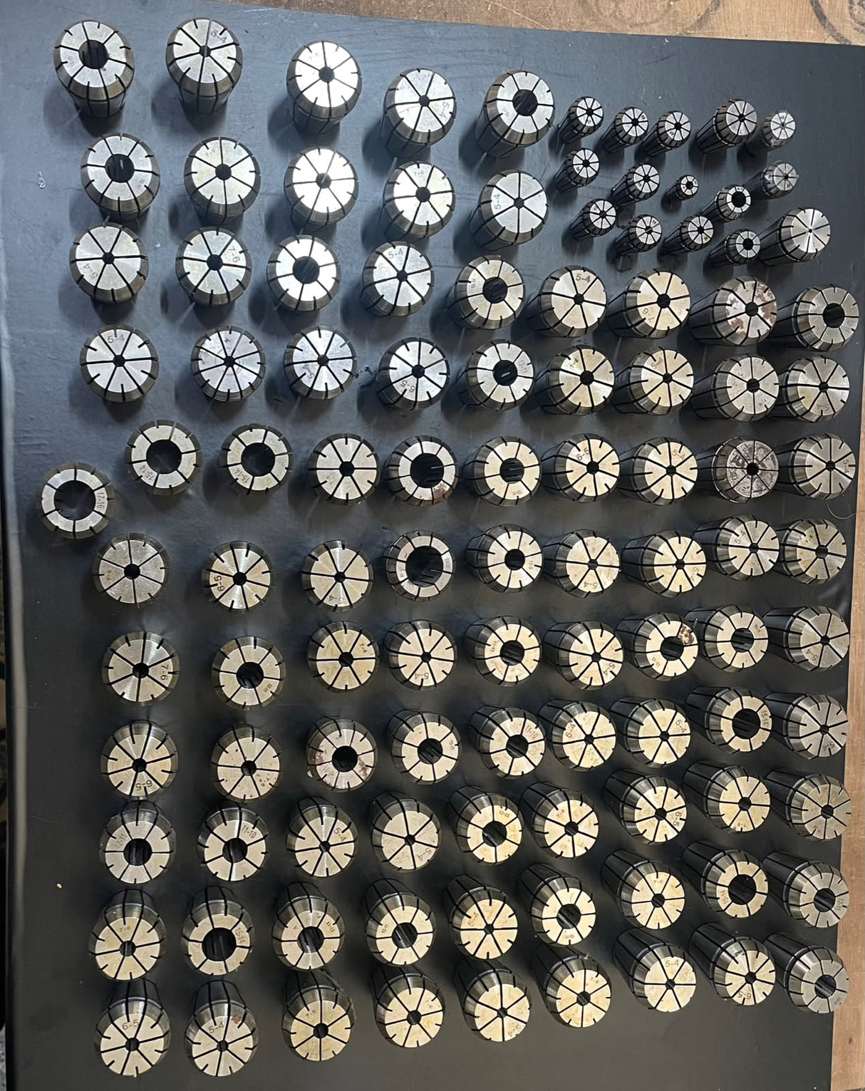 ER collets pack of 110 pcs