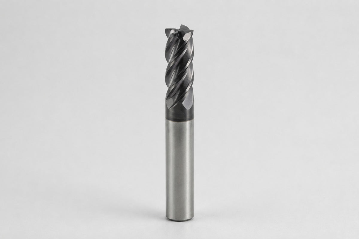 1 to 6mm CARBIDE 4F SQ. ENDMILL (60 HRC) Pack of 2