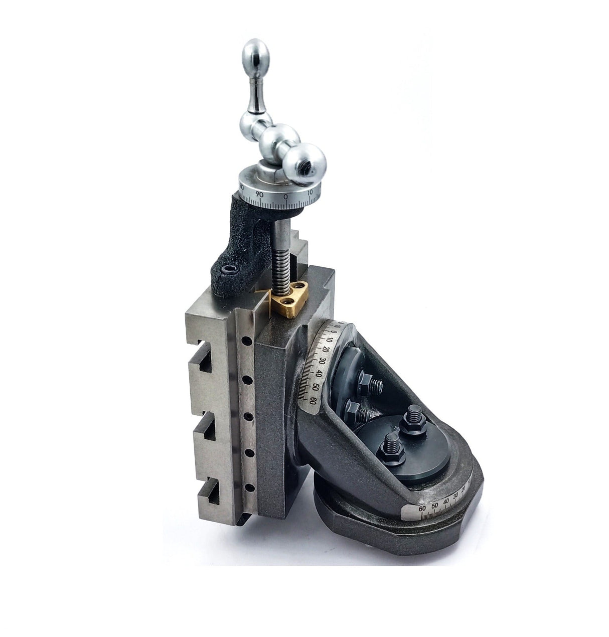 Adjustable metal milling machine vise