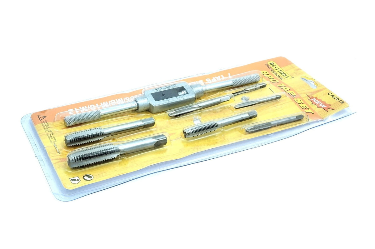 Metal tap and wrench set