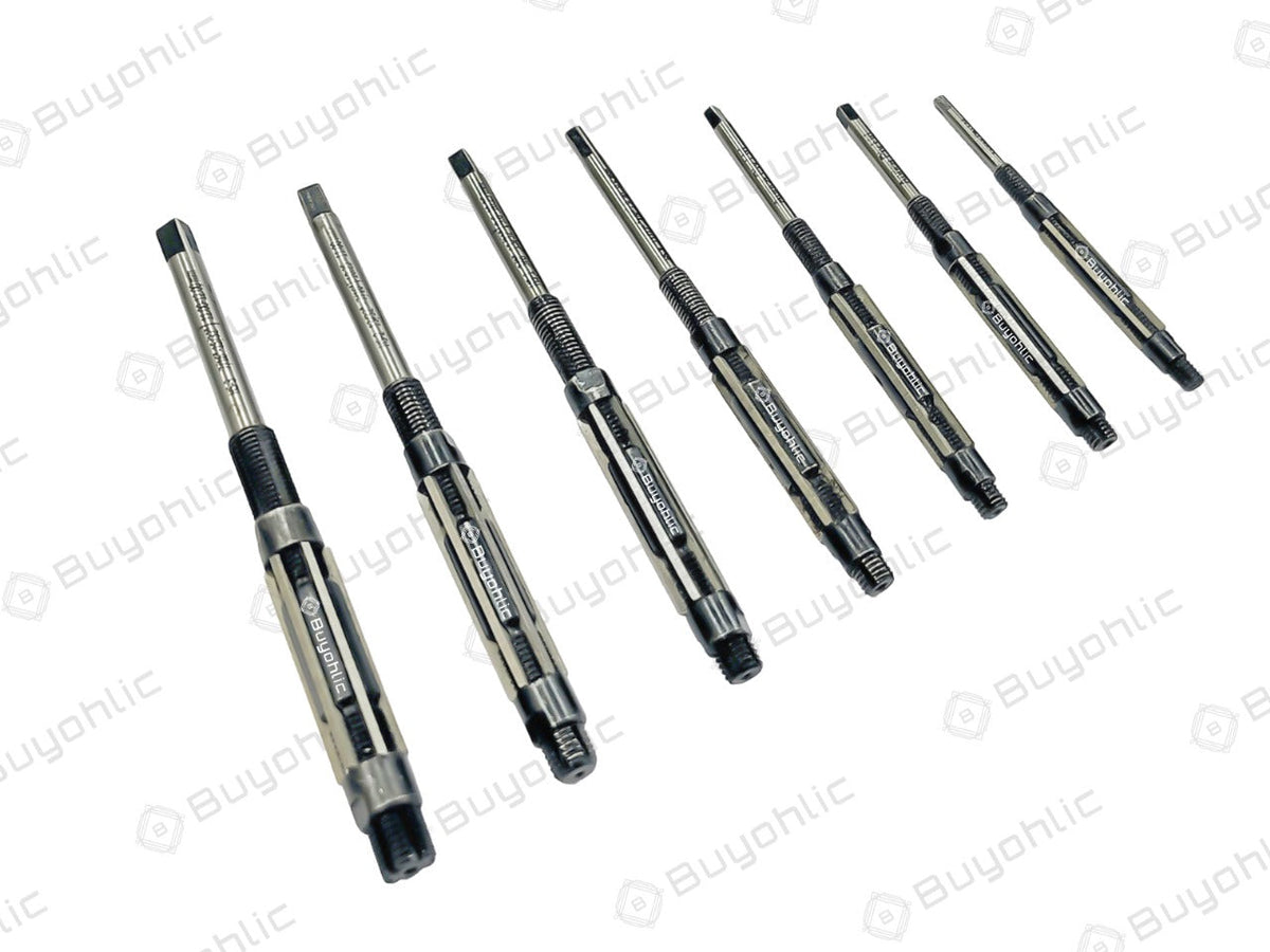 Buyohlic 8-piece adjustable reamer set