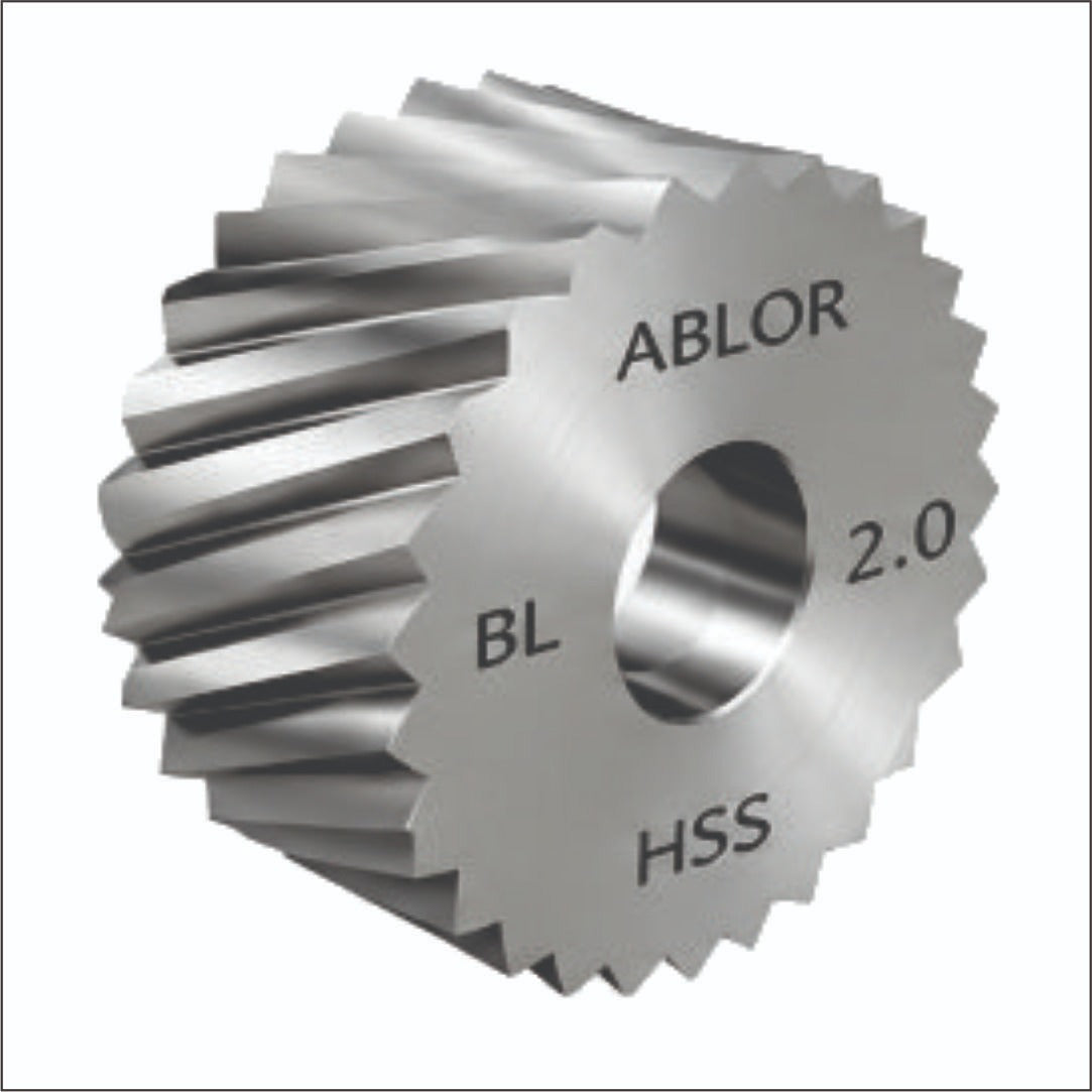 Metal helical gear cutting tool