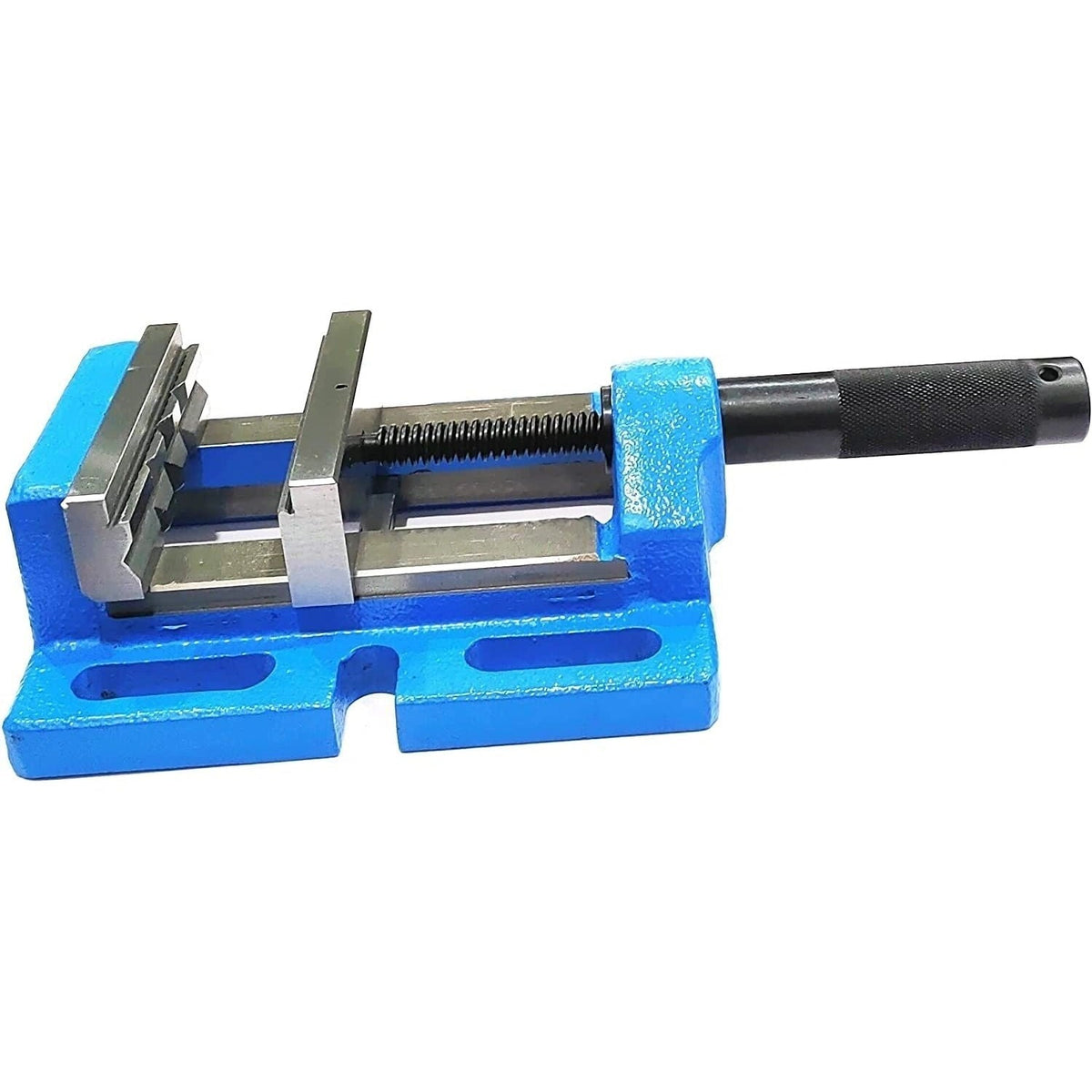 Blue machine vise