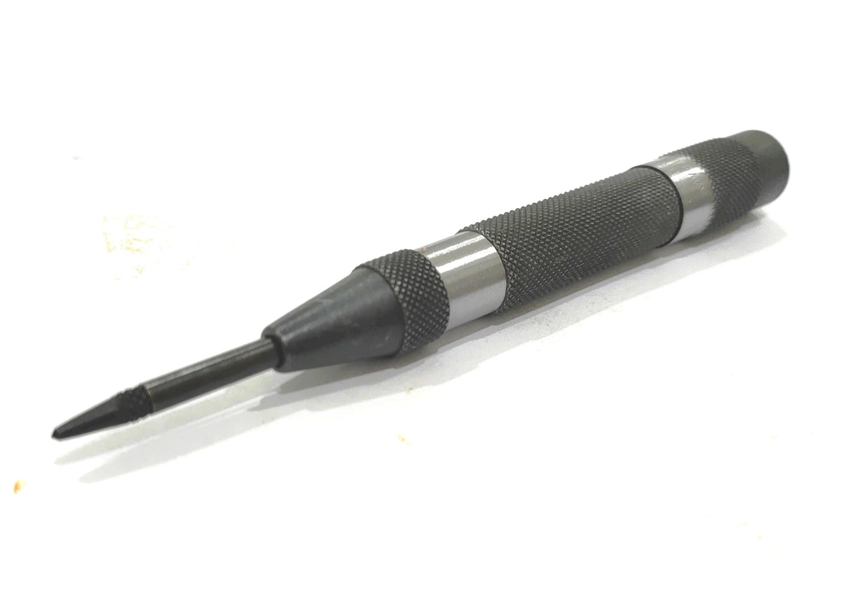 Black automatic center punch tool