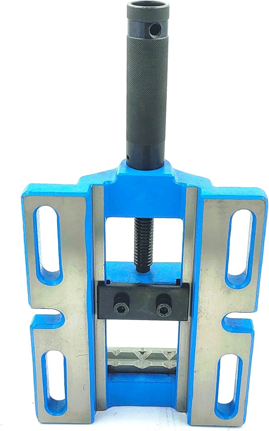 Blue machine vise