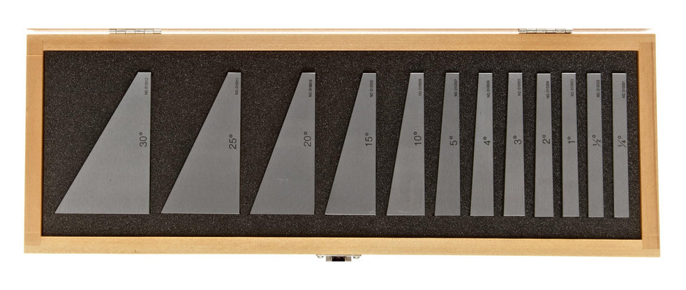 Yuzuki Angle Slip Gauge Set 12 Pcs.