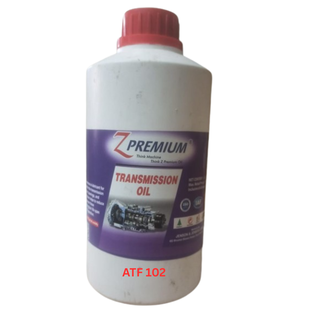 Bottle of Z Premium Transmission Oil