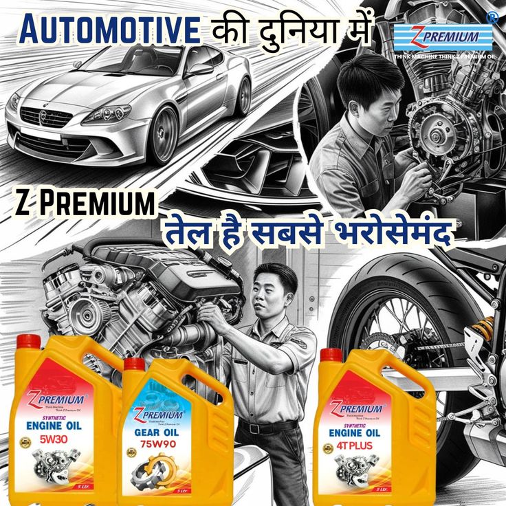 Synthetic Automotive Engine Oil, 1L