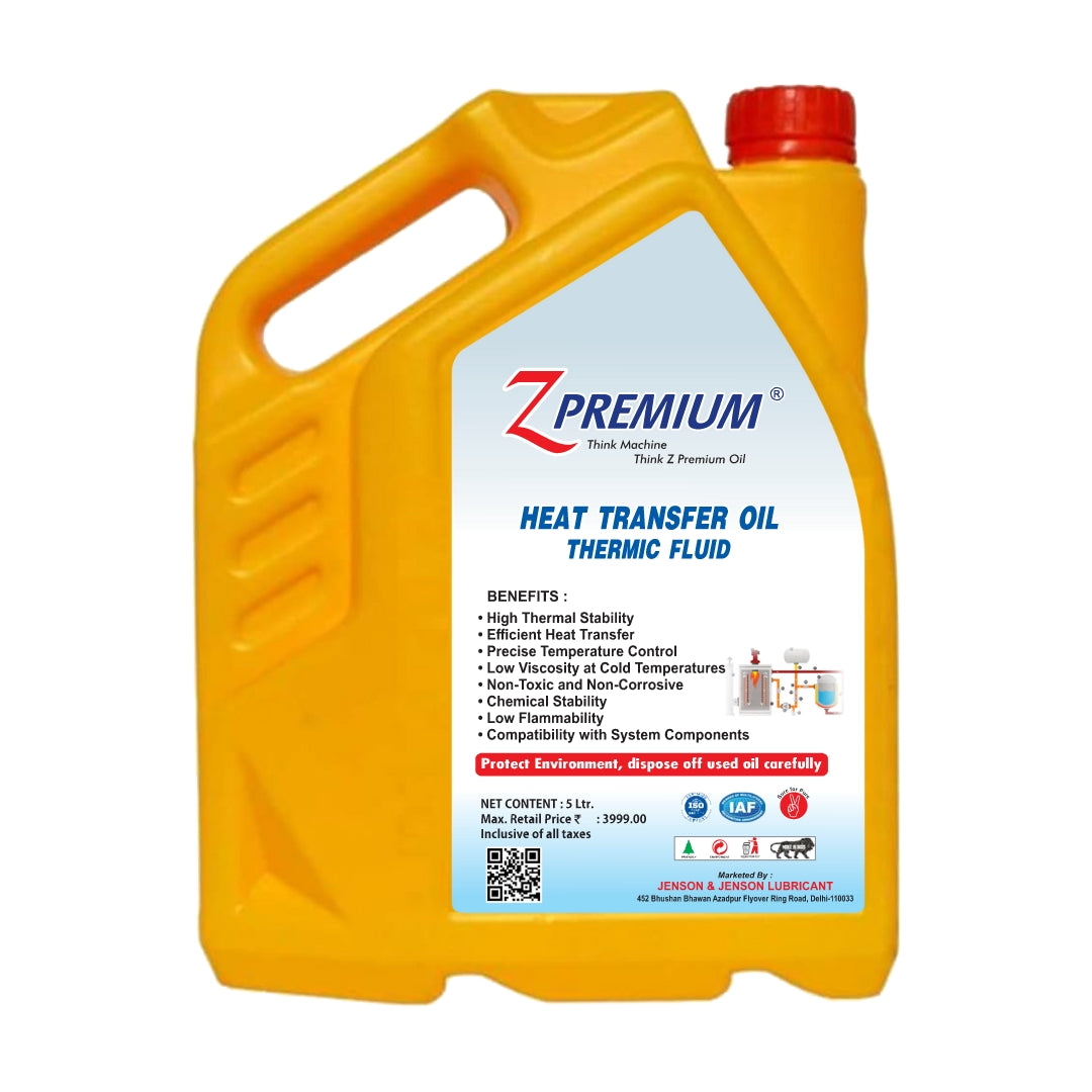 Yellow container of Z Premium heat transfer oil