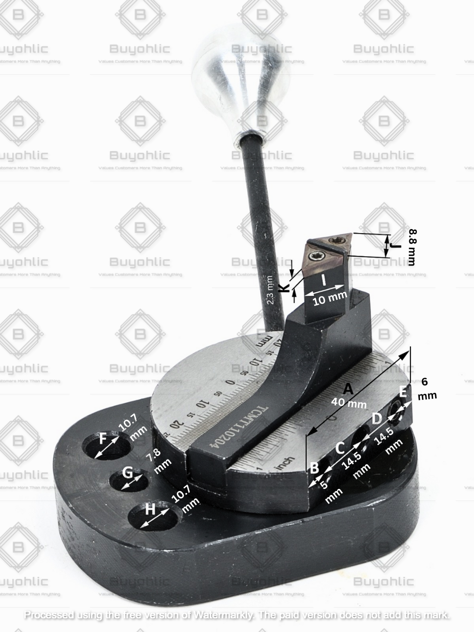 adjustable radius turner