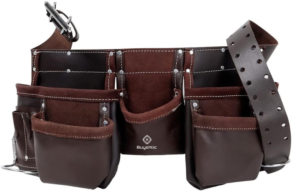 leather tool pouch apron