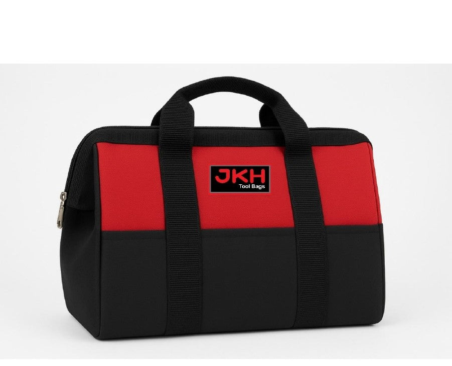 Black and red tool bag