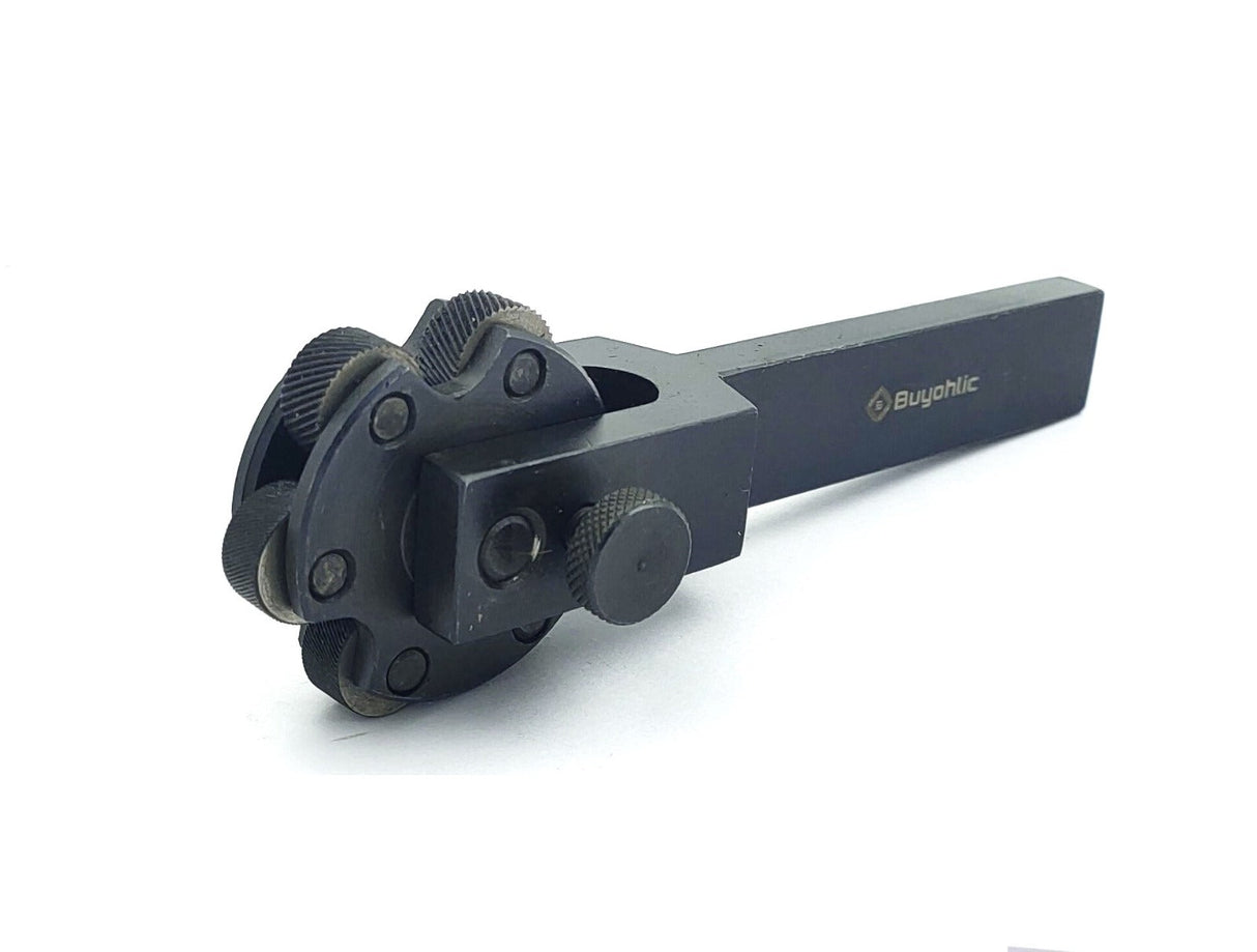 Metal industrial knurling tool holder