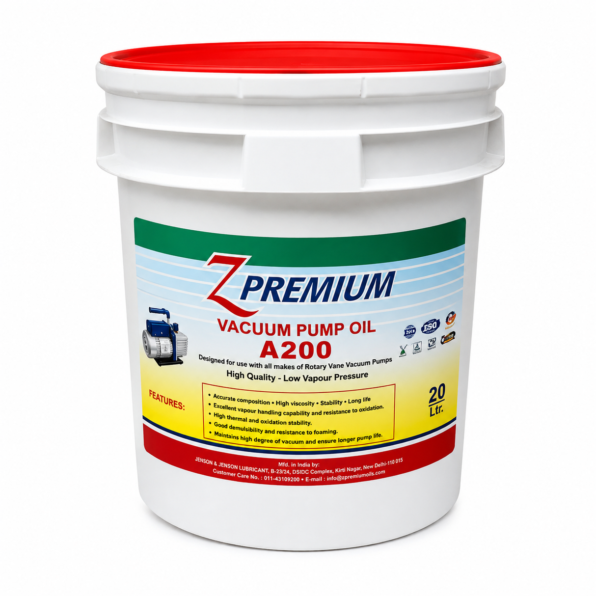 Z Premium Vacuum Pump Oil A200