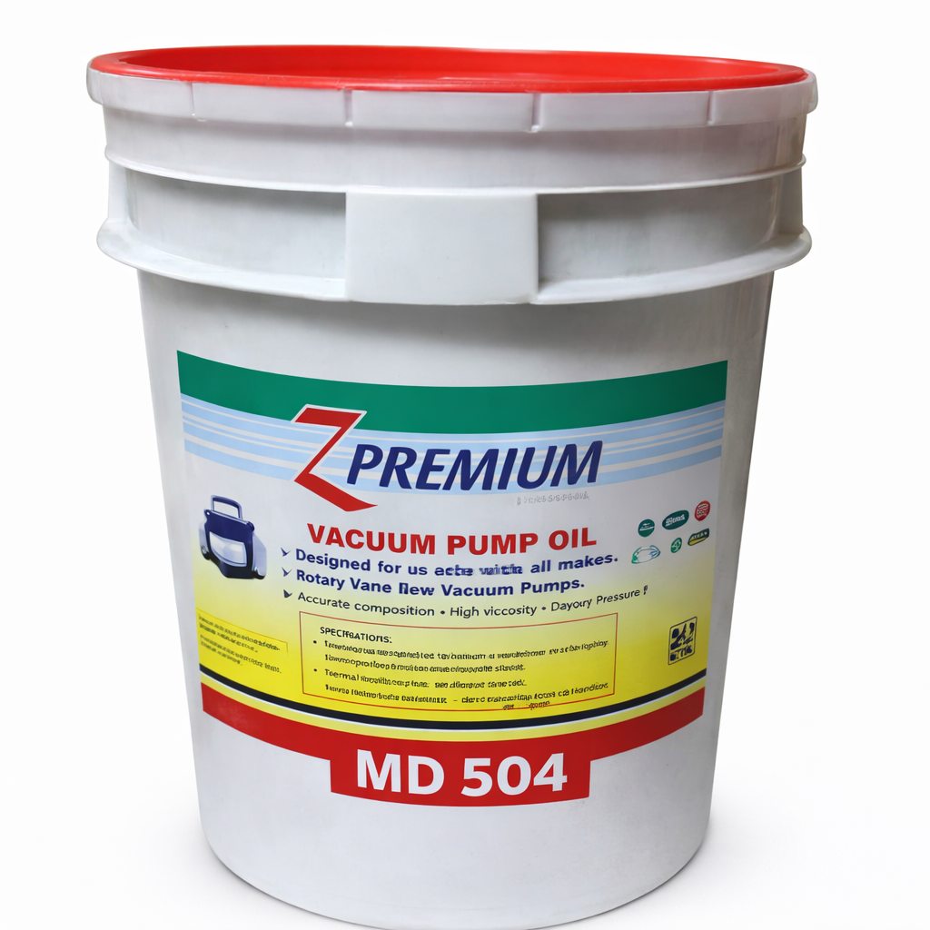 Z Premium Vacuum Pump Oil container
