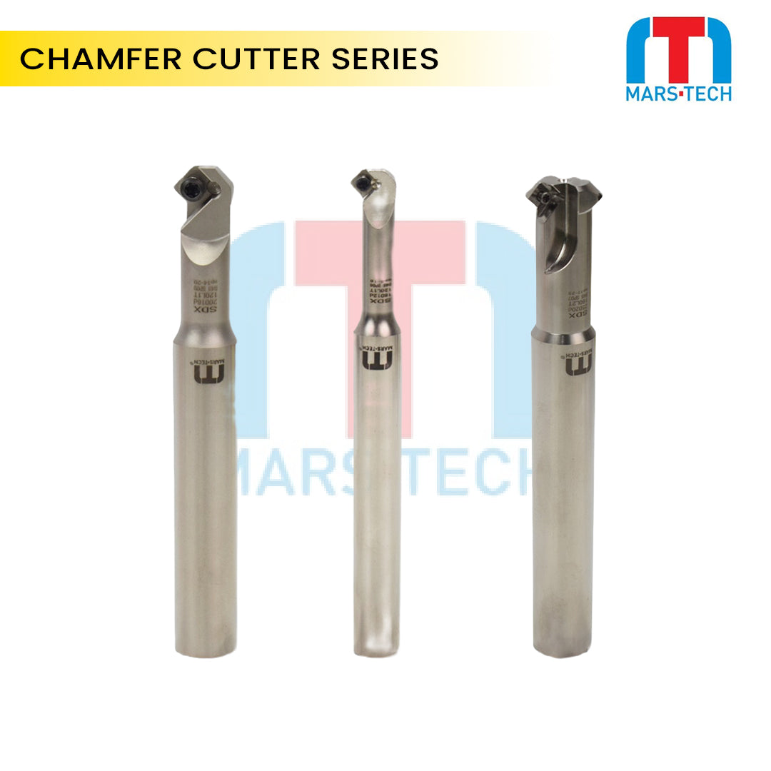 Three chamfer cutters