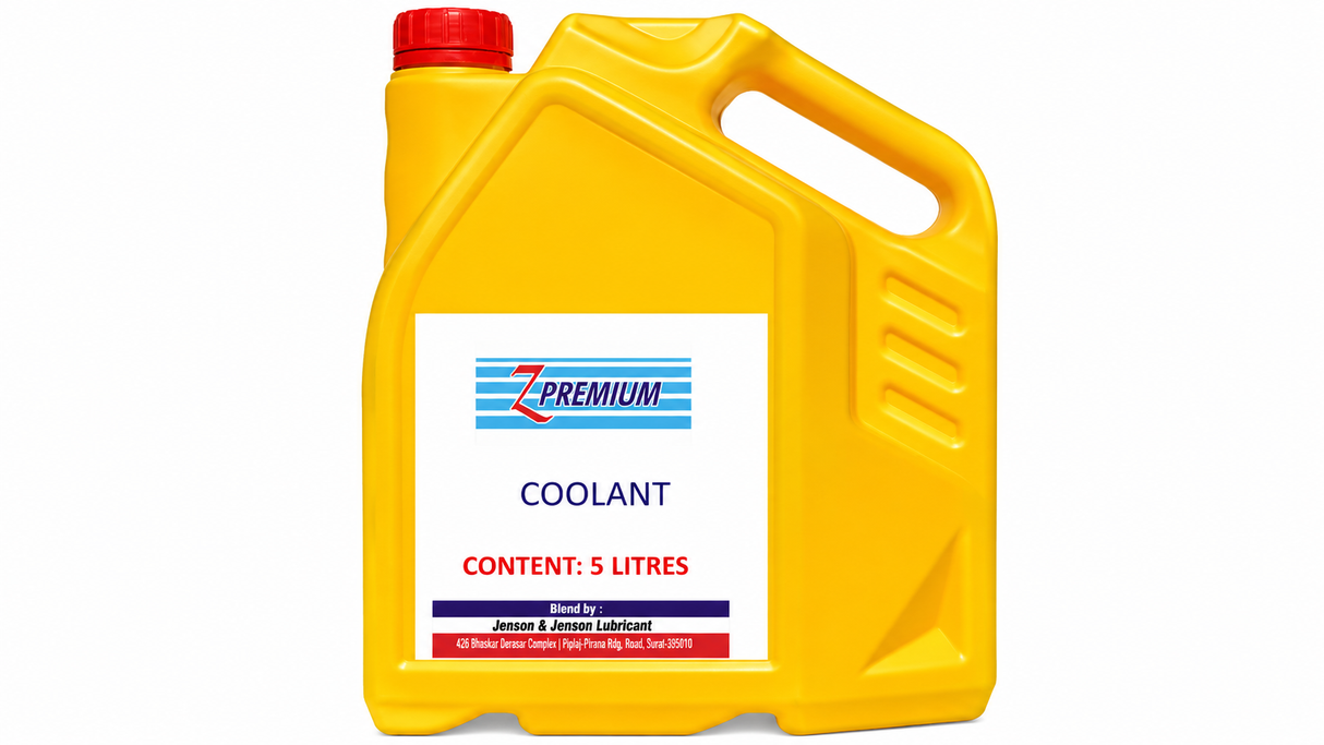 Yellow coolant jug