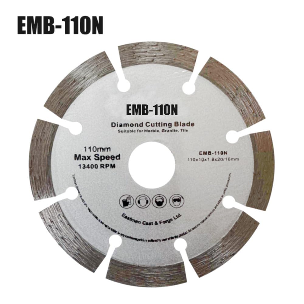 Diamond Cutting Wheel 100x10x1.8x20/16mm - Pack of 10 Pcs.