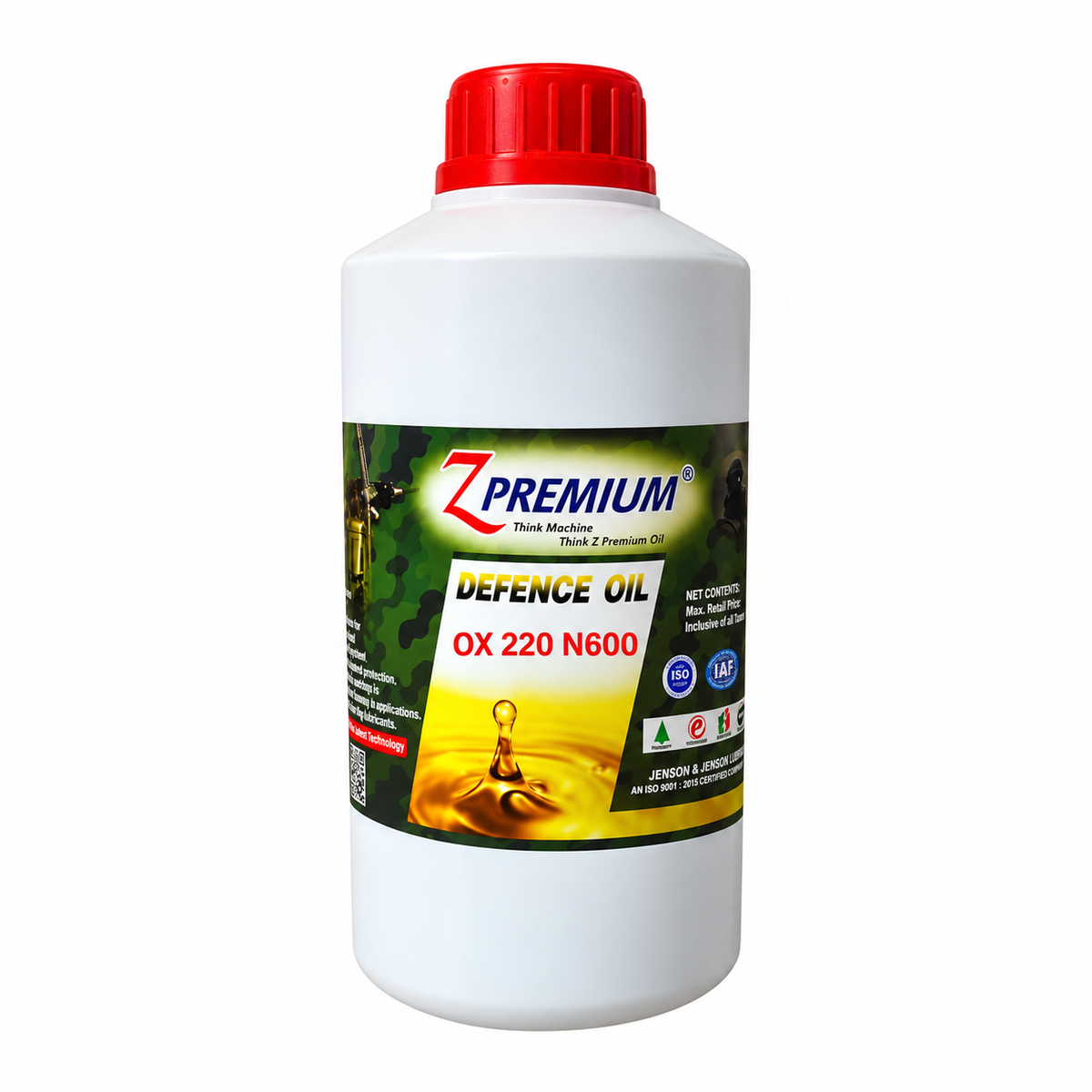 Z Premium Defence Oil bottle