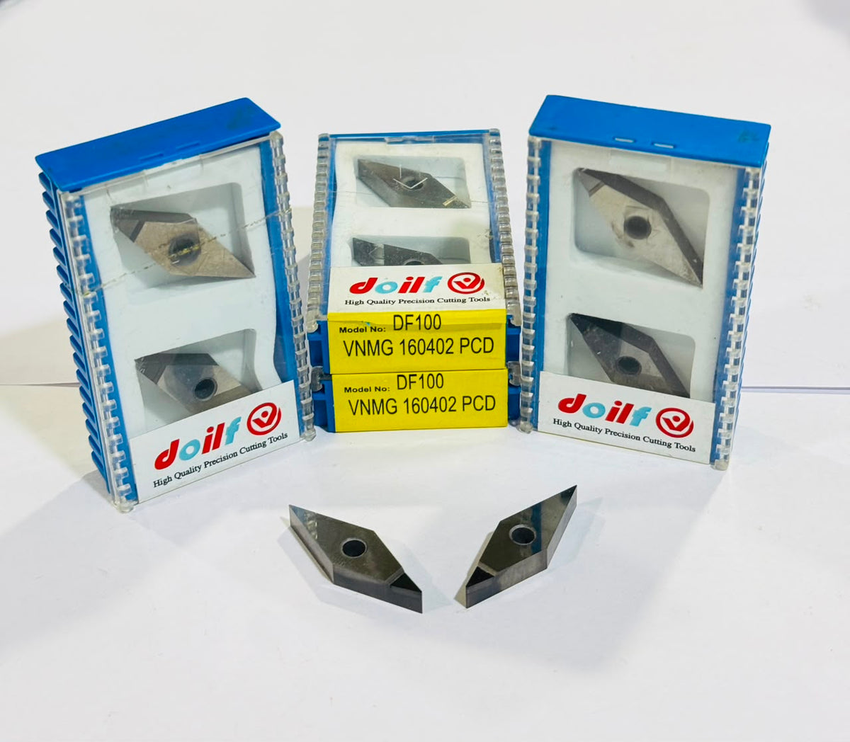 Carbide threading and grooving inserts