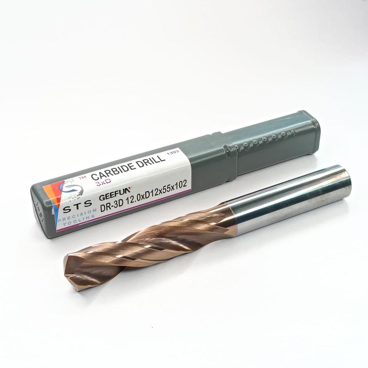 Carbide drill bit with packaging