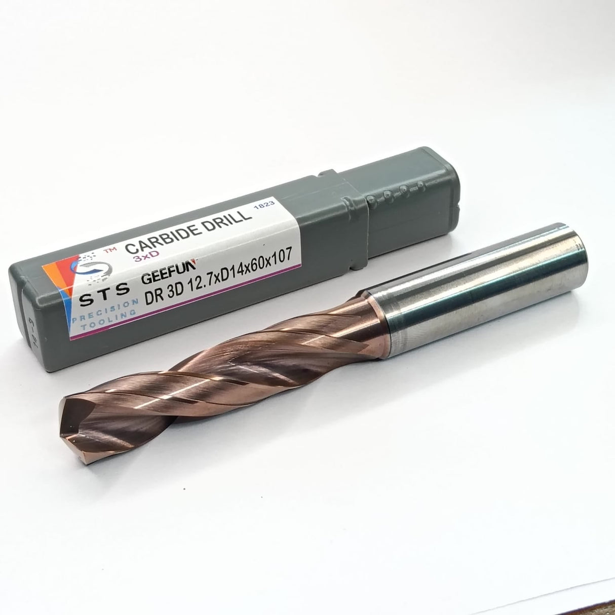 Carbide drill bit with packaging