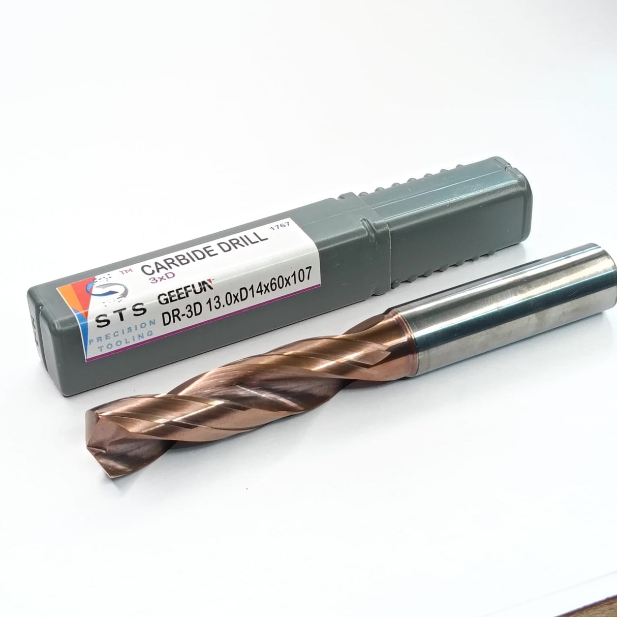 Carbide drill bit with packaging