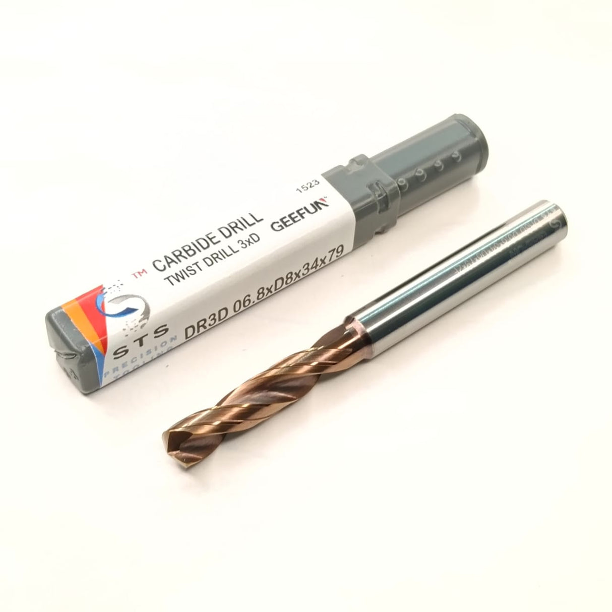 Carbide drill bit with packaging