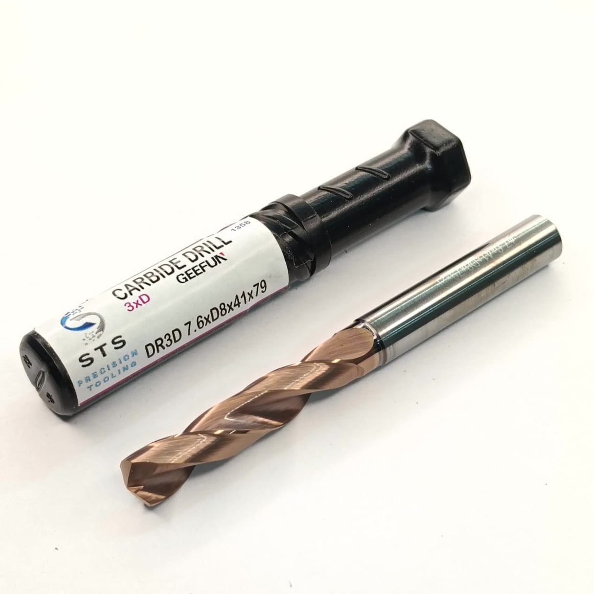 Carbide drill bit with packaging