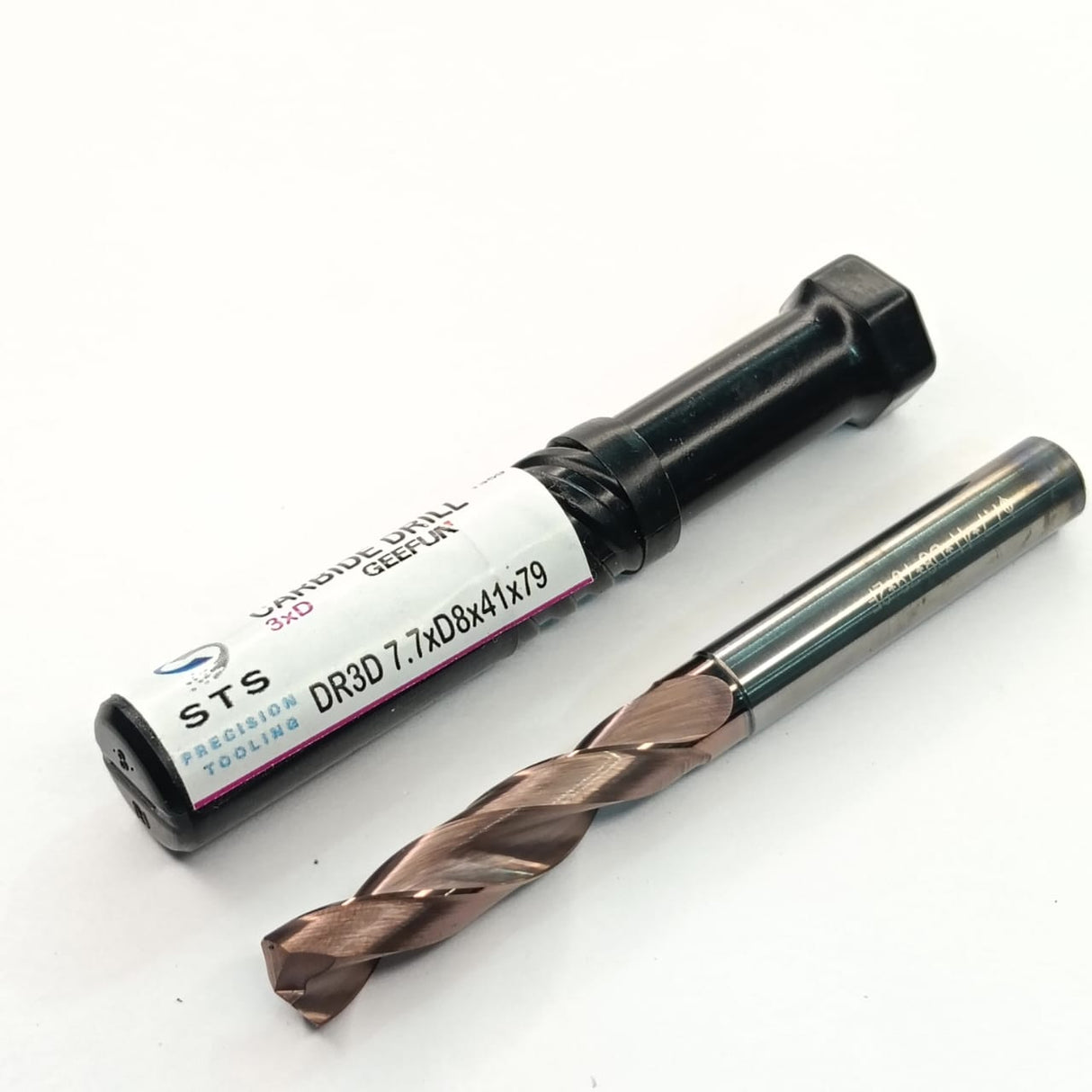 Drill bit with packaging