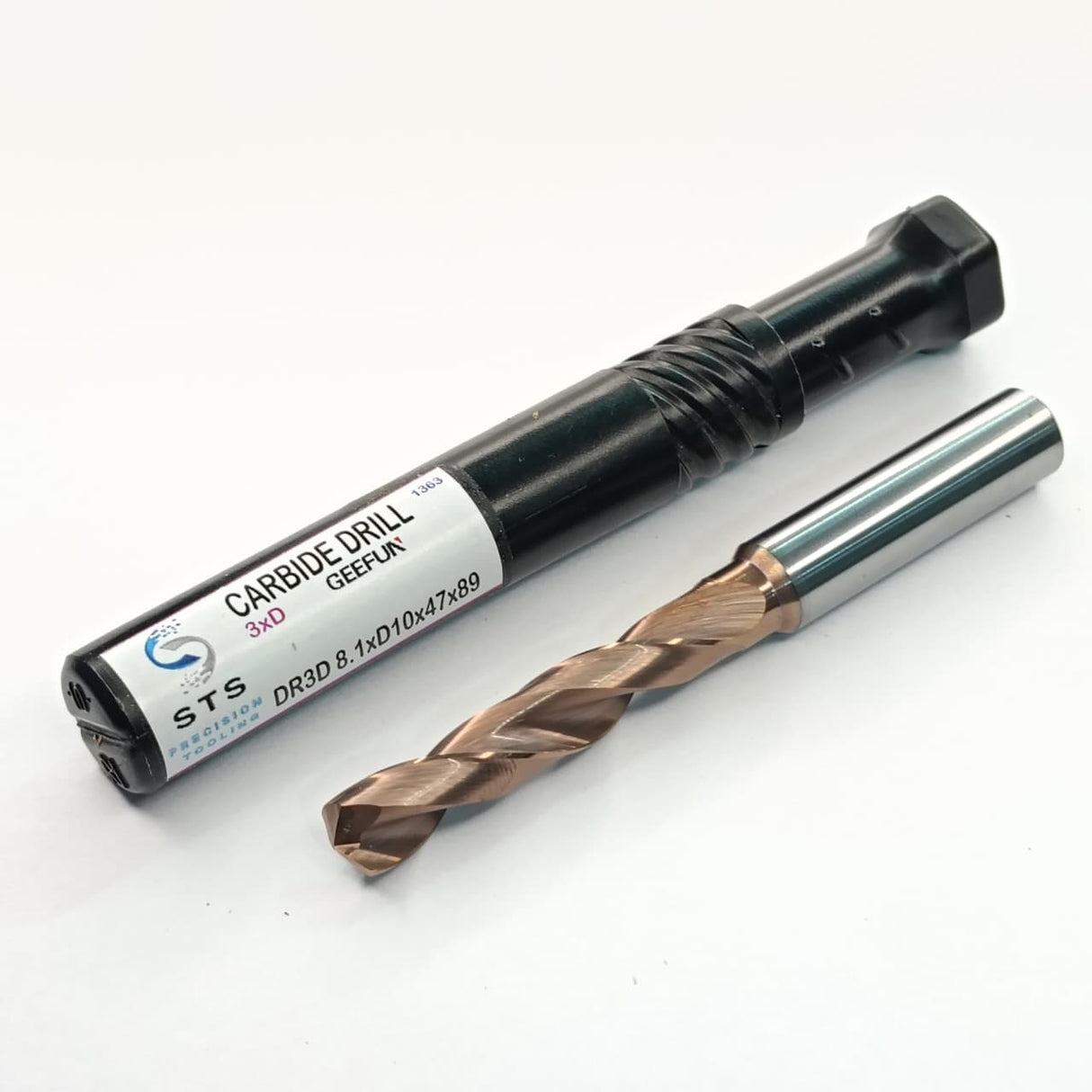 Carbide drill bit with packaging